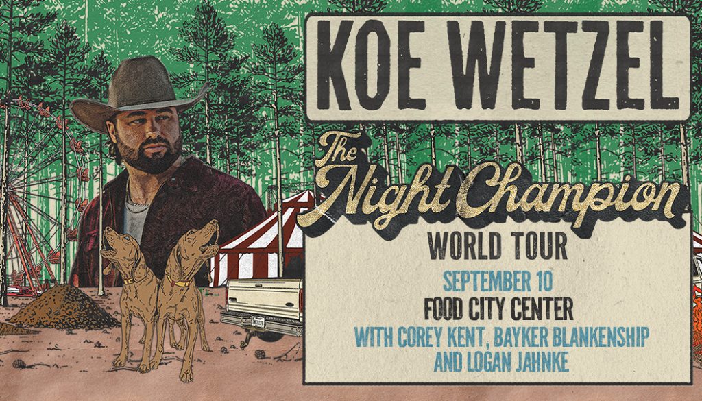 Koe Wetzel: The Night Champion World Tour